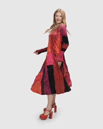 alembika-sunset-strip-maxikleid-magenta image 8