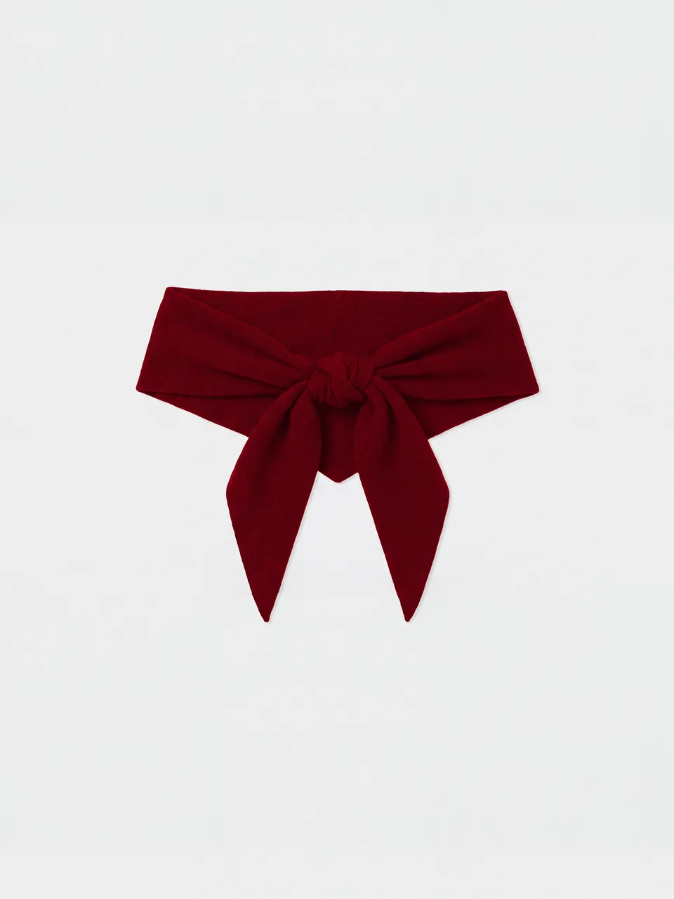 absolut-danika-dreiecksschal-damen-100-kaschmir-deep-cherry image 1