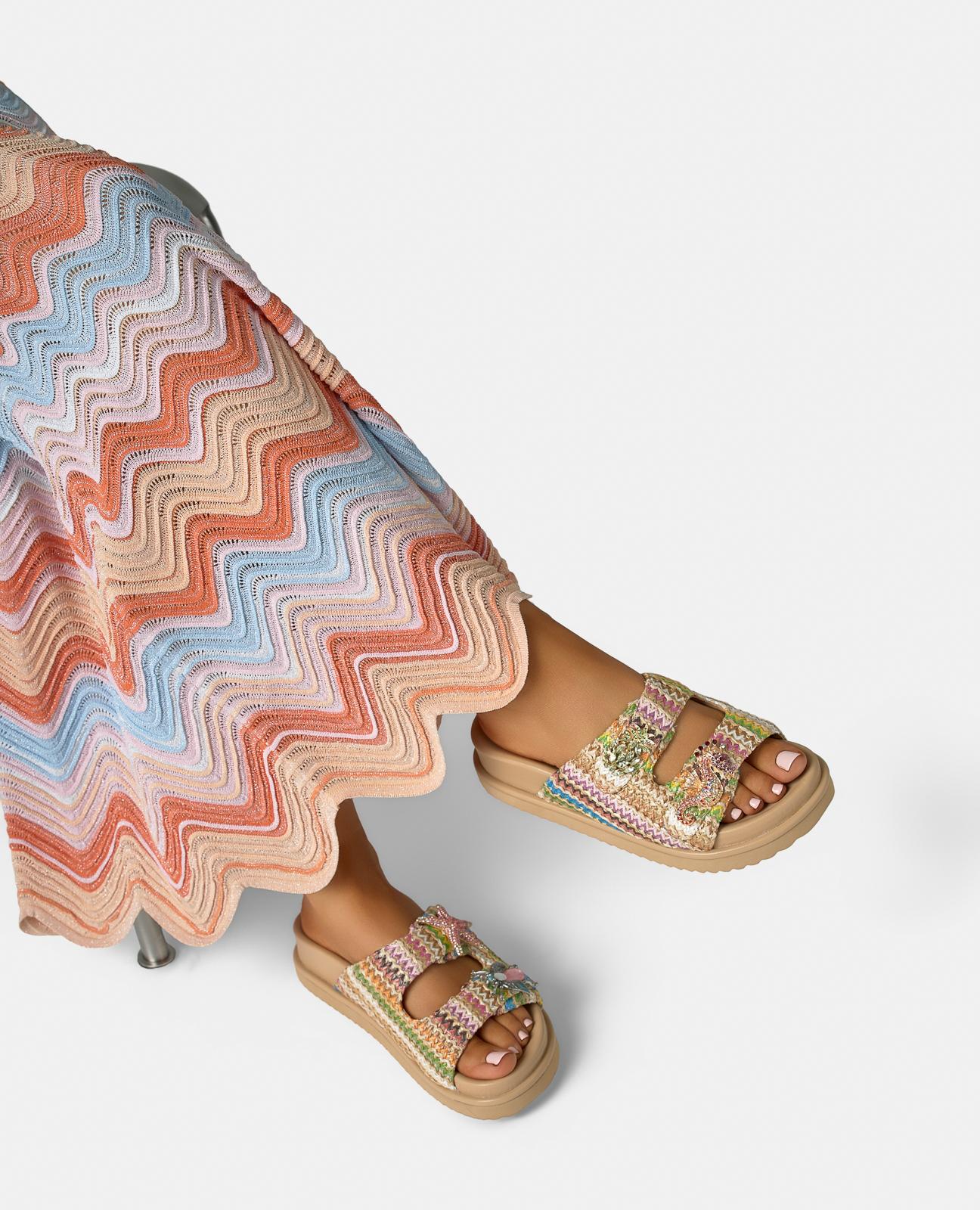 alma-en-pena-62976-bast-sandalen-multicolor-stern-3-cm-plateau image 5