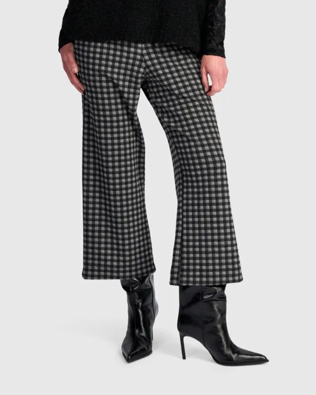 alembika-moment-crop-pant-graphite-check-damen image 1
