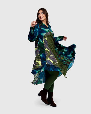 alembika-lavinia-midi-kleid-kornblume image 4
