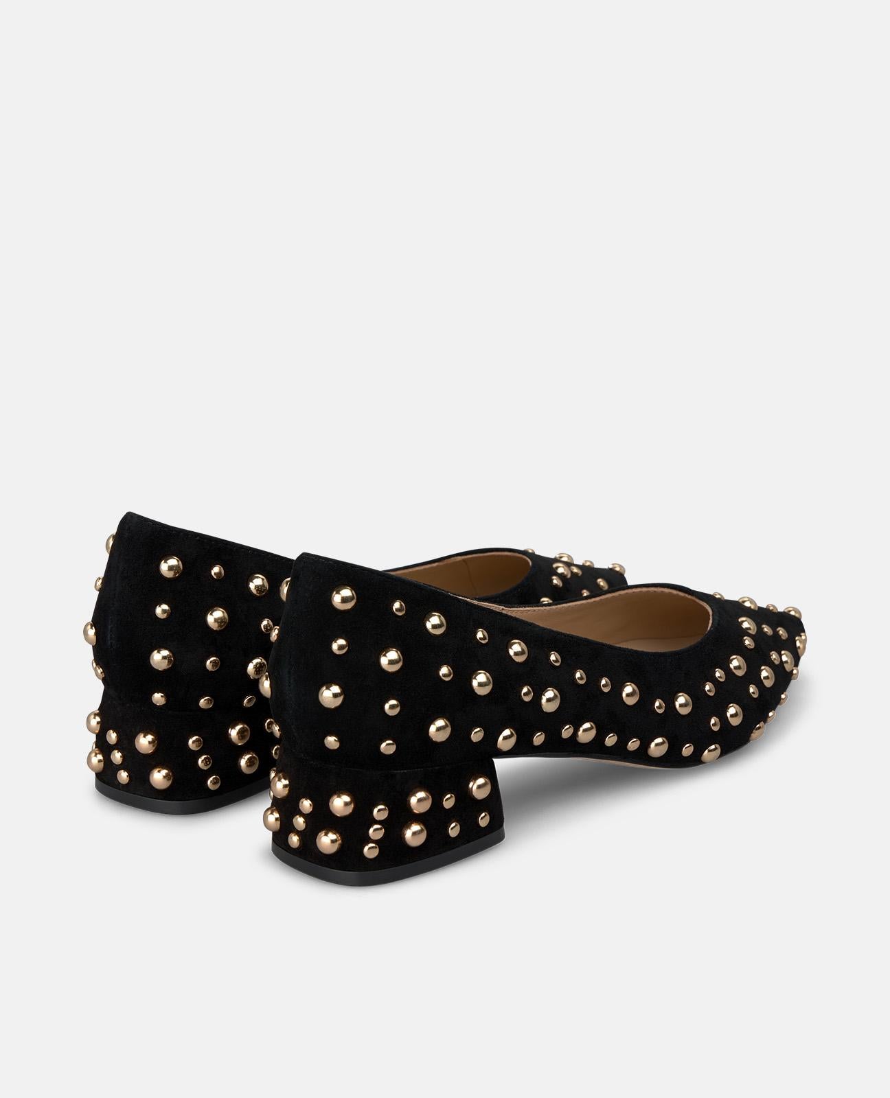 alma-en-pena-leder-pumps-schwarz-nieten-3-5-cm image 3