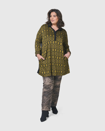 alembika-dynamite-days-button-down-tunika-chartreuse image 8