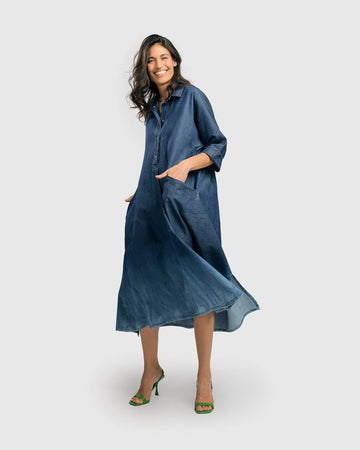 alembika-luz-ombr-trapeze-maxi-dress-denim image 7