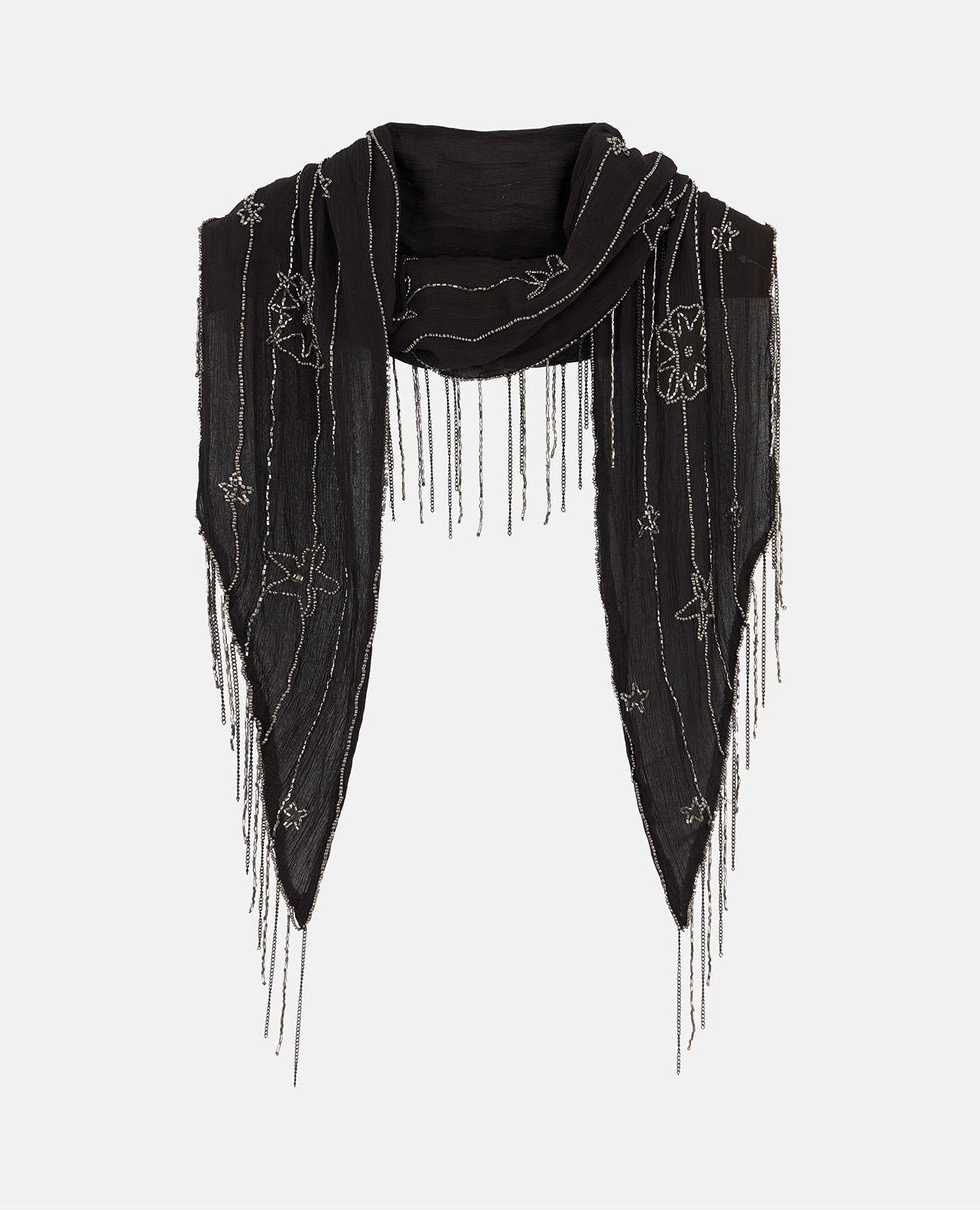 alma-en-pena-alfa-62107-chiffon-schal-tuch-schwarz-16x200-cm image 3