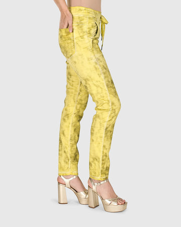 alembika-iconic-stretch-jeans-citron image 5