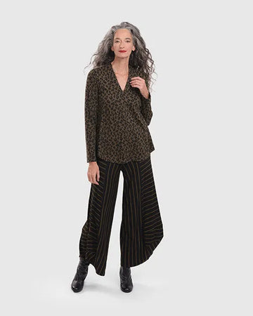 alembika-rib-stripe-punto-pants-damen-hose image 6