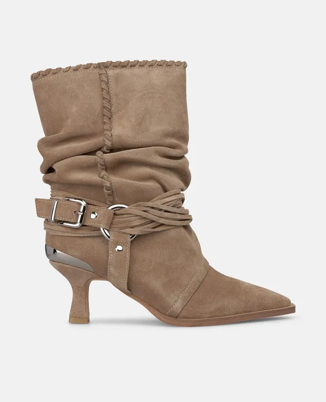alma-en-pena-suede-ankle-boots-stirrup-stiefelette-vis-n-6-cm image 1