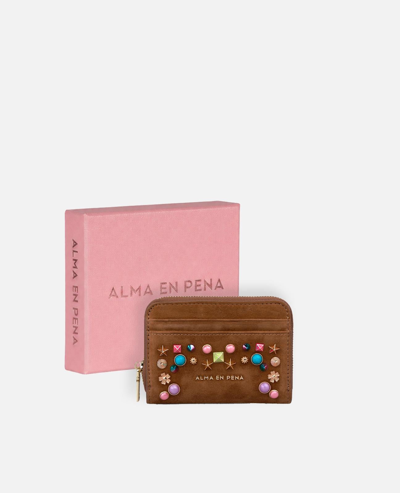 alma-en-pena-multicolor-nieten-geldb-rse-leder-caramelo image 4
