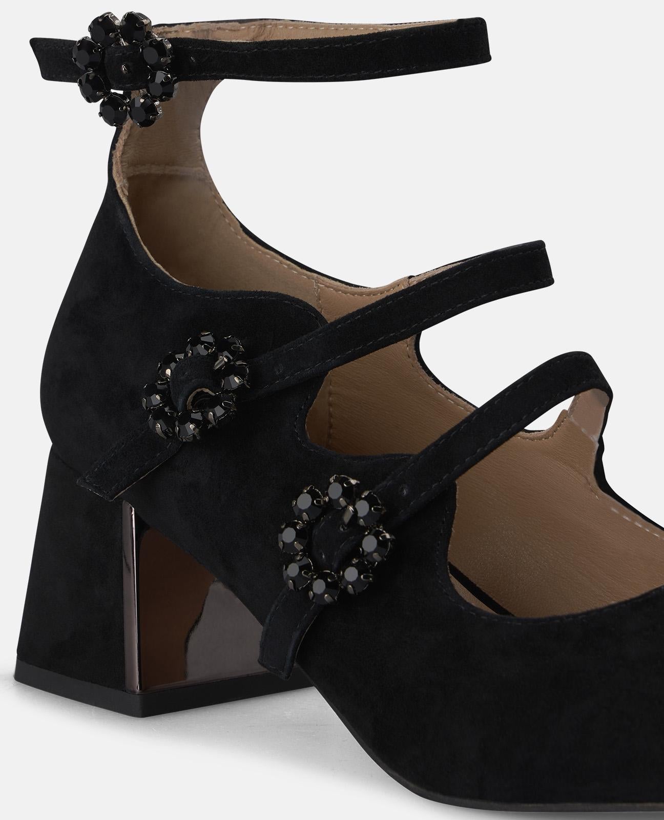 alma-en-pena-riemen-pumps-aus-veloursleder-schwarz-mit-blockabsatz-5-5-cm image 4