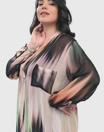 alembika-breathe-tunic-blouse-plume-damen-chiffon-tunika-mit-taschen image 3