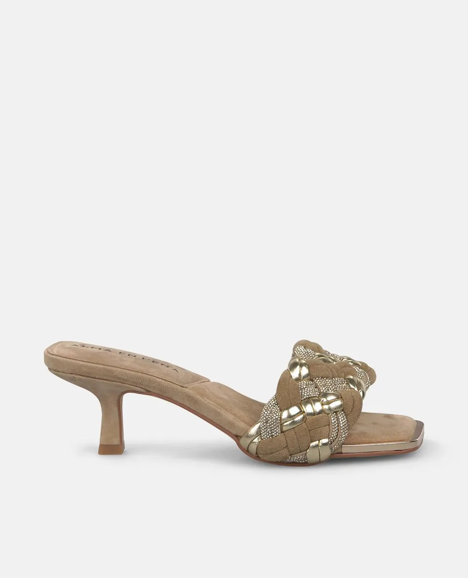 alma-en-pena-flecht-riemchen-sandalen-arena-5-cm-absatz image 1