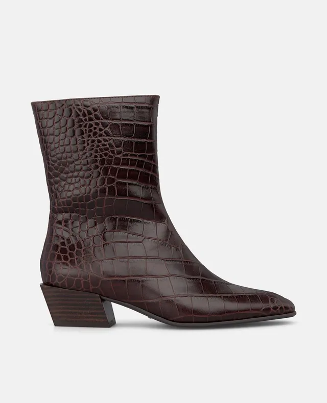 alma-en-pena-animal-print-stiefelette-braun-4-cm-blockabsatz image 1