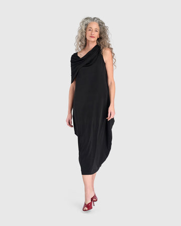 alembika-savoir-maxi-dress-black-cocoon-maxikleid-mit-taschen image 4