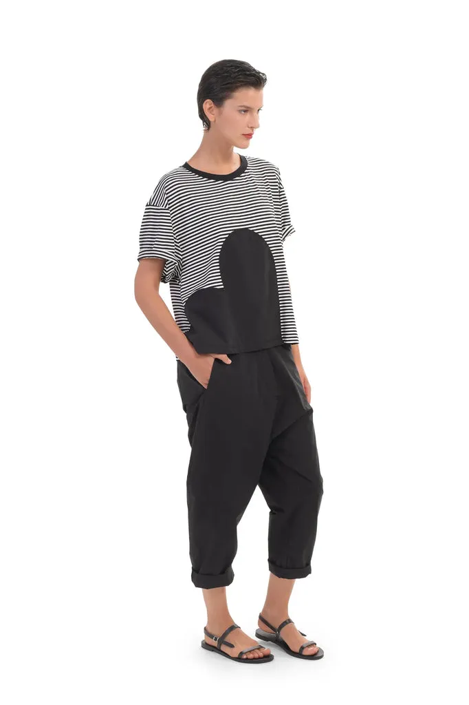 alembika-urban-heart-appliqu-streifen-t-shirt image 1
