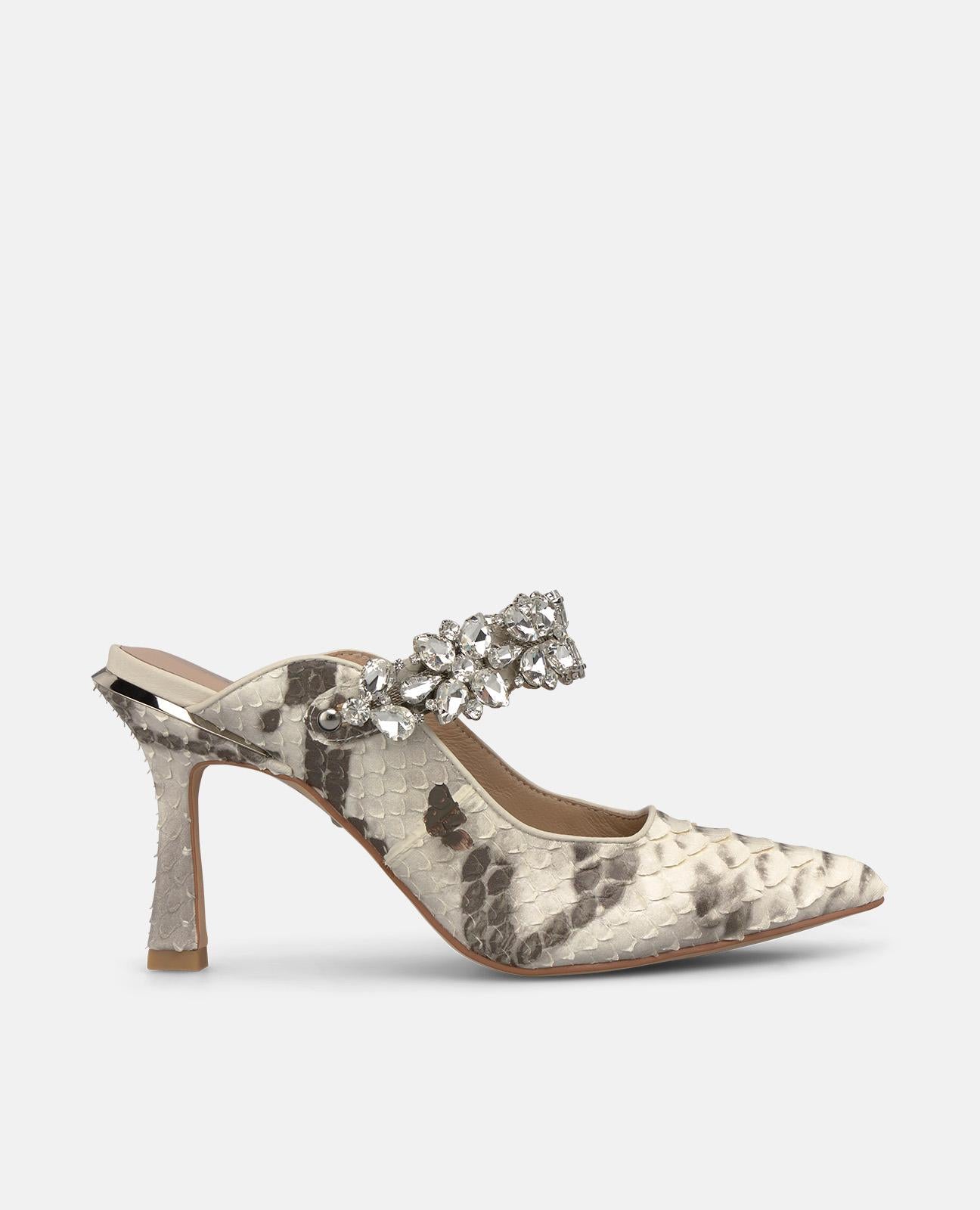 alma-en-pena-lack-slingback-pumps-wei-spitze-kappe-8-cm-absatz image 1