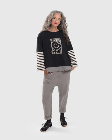 alembika-urban-french-terry-hose-stripe image 3