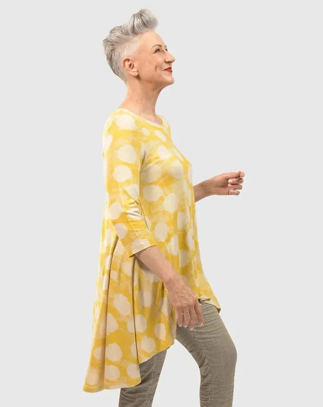 alembika-perfect-swing-tunik-top-canary-clouds image 1