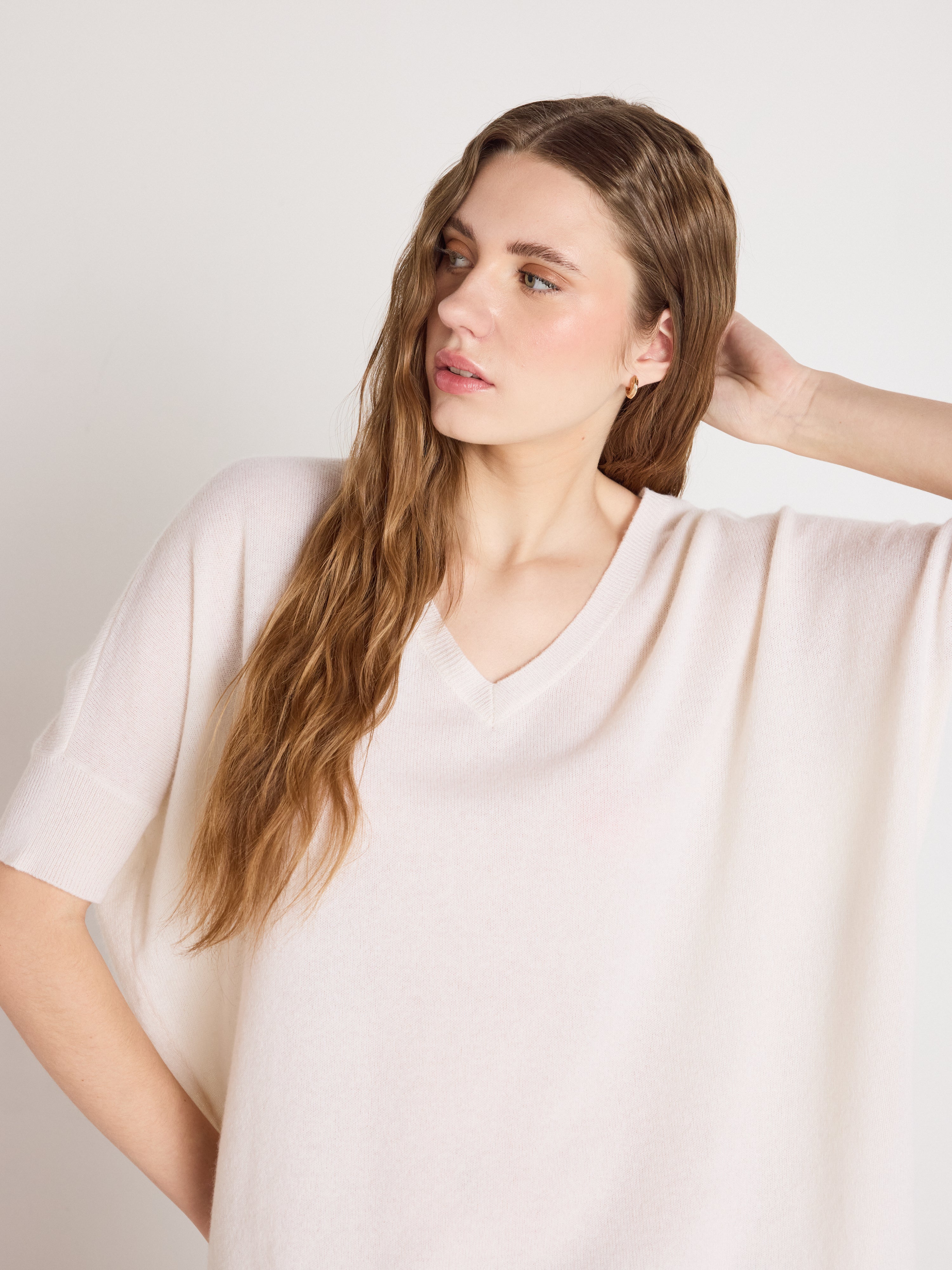 absolut-kate-poncho-pullover-v-ausschnitt-kaschmir-f-r-damen-creme image 6