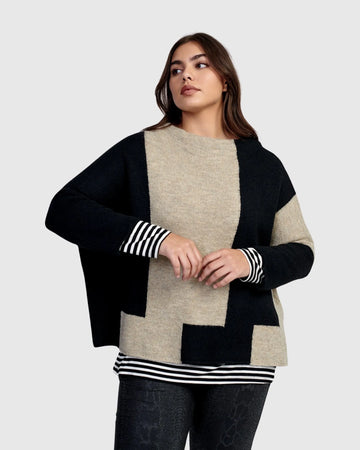 alembika-urban-frontier-sweater-bars-rollkragen-pullover image 3