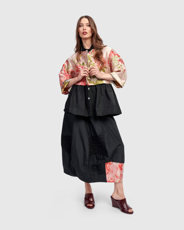 alembika-sweetheart-peplum-jacke-damen-roses image 7
