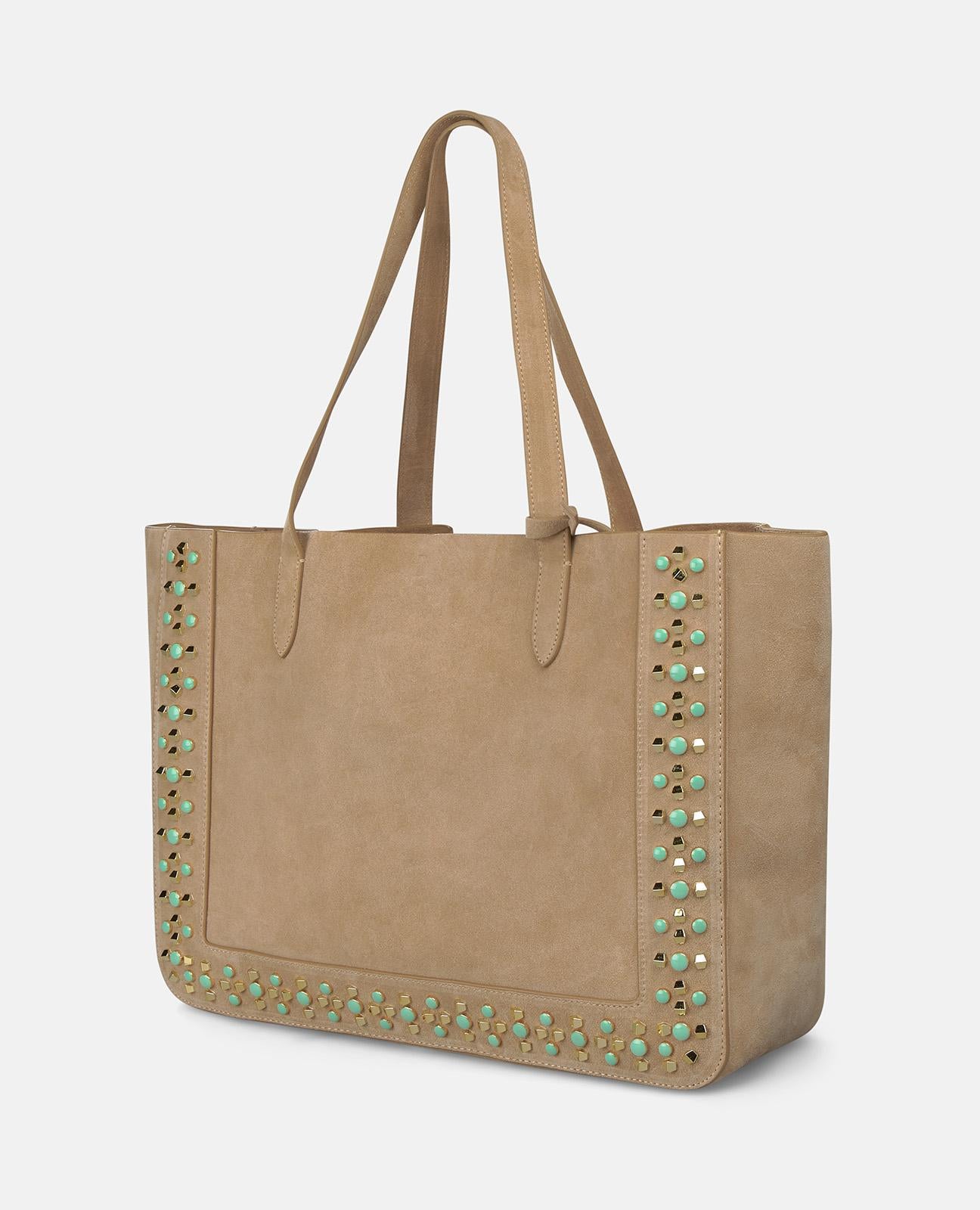 alma-en-pena-shopper-schultertasche-leder-nieten-arena image 3