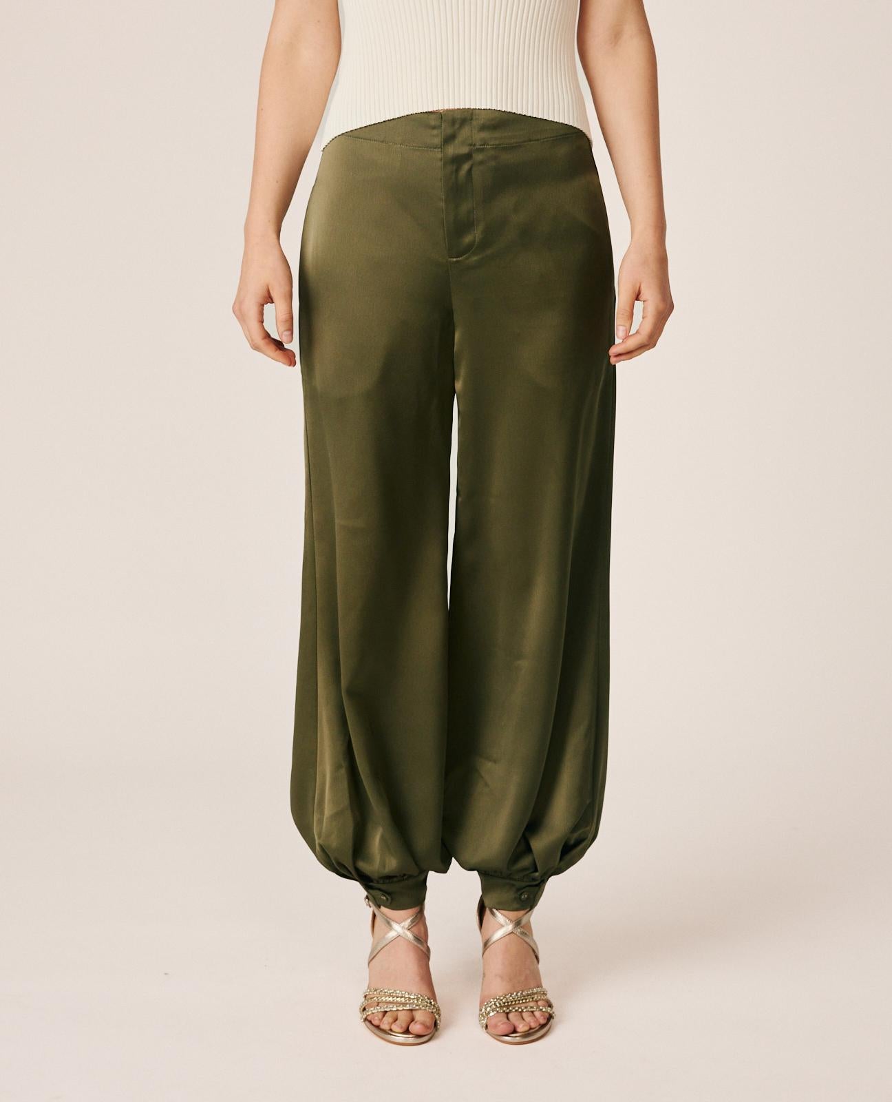 alma-en-pena-jacquard-boxer-hose-khaki-baggy image 3