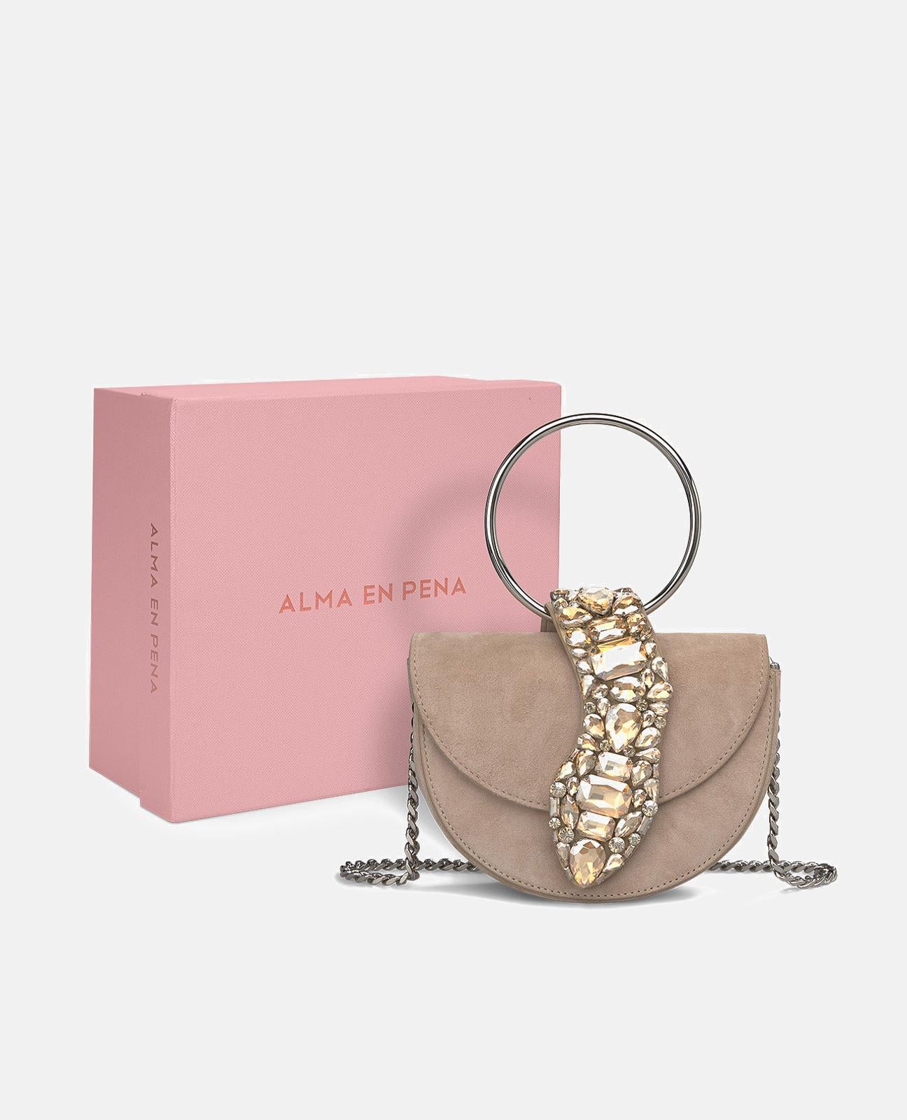 alma-en-pena-snake-schultertasche-halbmond-vis-n-leder image 4