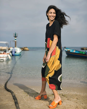 alembika-jocelyn-cocoon-kleid-floral image 6