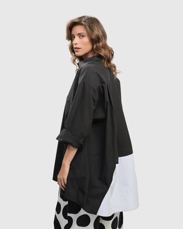alembika-urban-oversized-trapeze-shirt-schwarz image 5