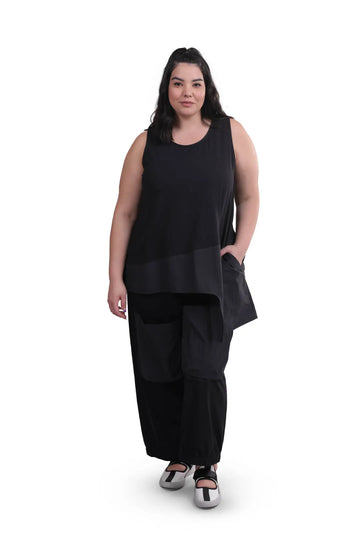 alembika-urban-cutaway-tank-top-schwarz image 2