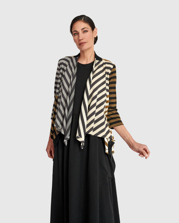 alembika-urban-crosscourt-draped-cardigan-streifen image 2
