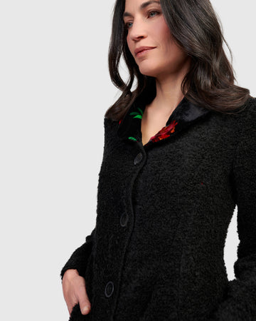 alembika-dame-boucle-jacke-roses-damen-jacke image 2