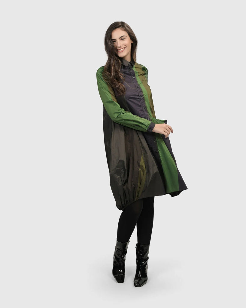 alembika-in-my-element-wonderful-dress-damen-kleid-forest image 1