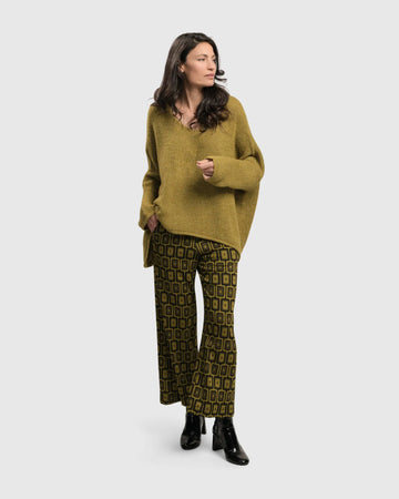alembika-siesta-oversized-sweater-ochre-strickpullover image 8