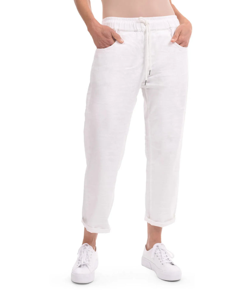 alembika-cropped-stretch-cotton-jeans-white image 1