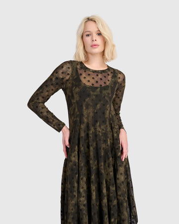 alembika-bramble-mesh-cocoon-dress-antique-midikleid image 7