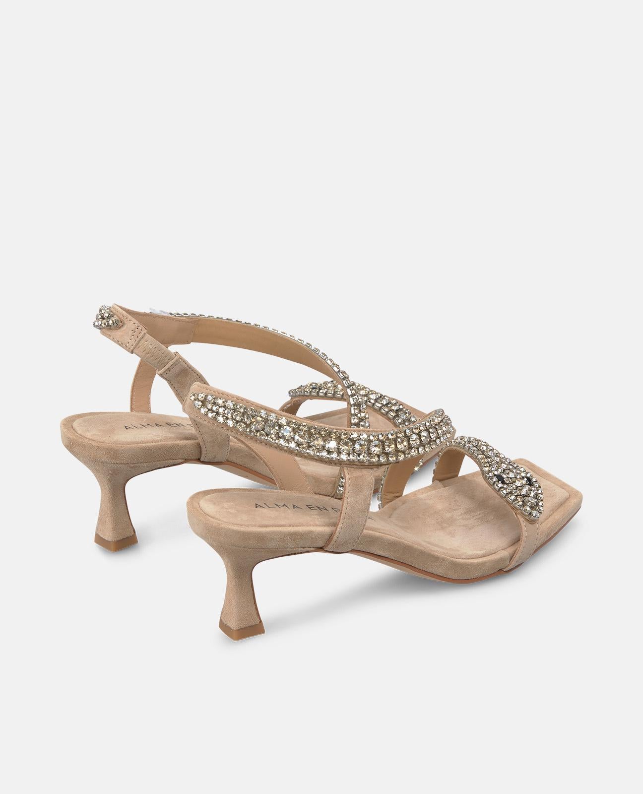 alma-en-pena-mini-riemchensandalette-snake-arena-6-cm-absatz image 3
