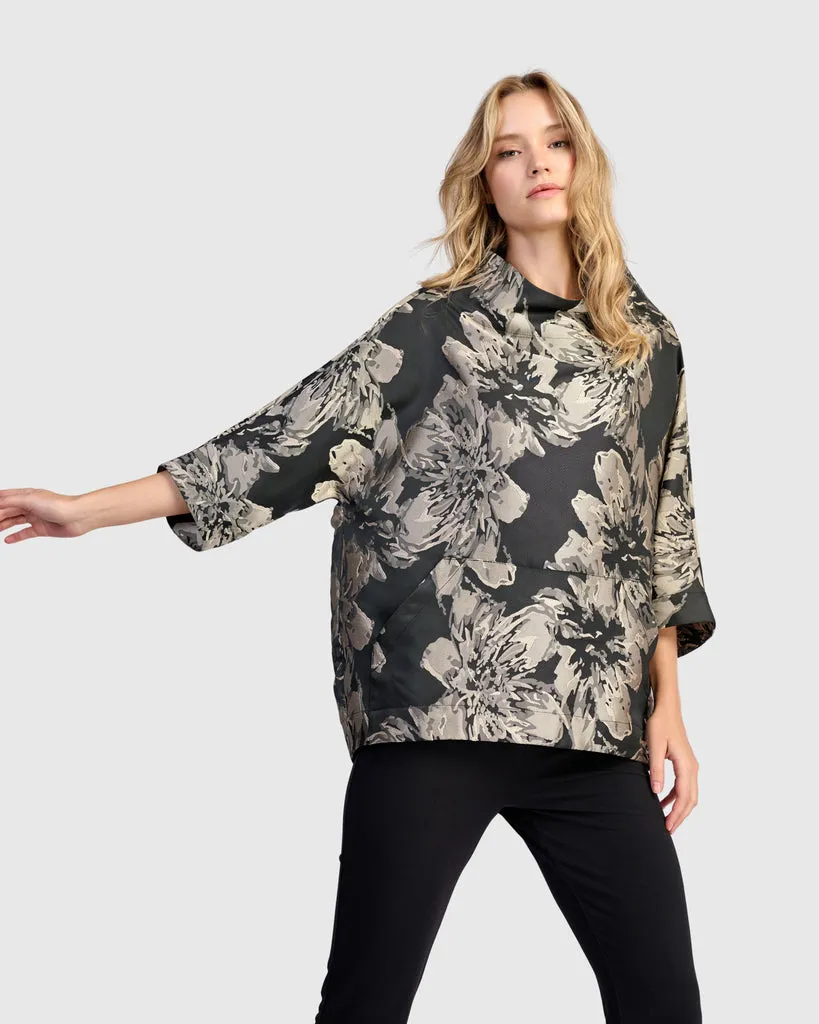 alembika-brocade-pullover-top-glow image 1