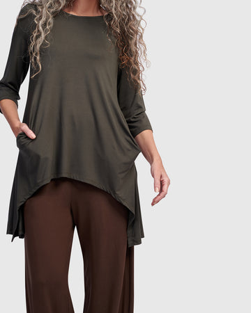 alembika-essential-cutout-tunika-khaki image 3
