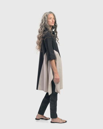 alembika-urban-trapeze-tunika-bluse-damen-multi-baumwolle image 5