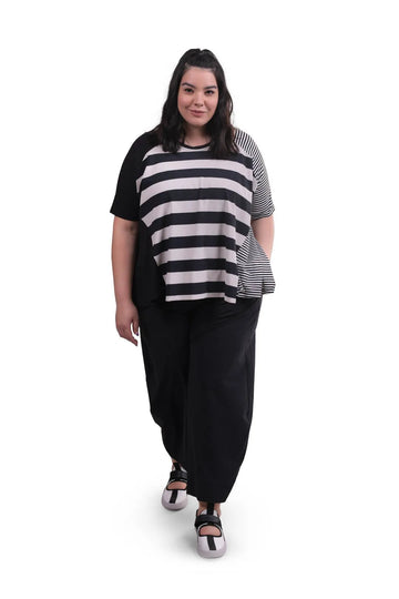 alembika-tekbika-oversized-top-multi-tech-stretch-kurzarm image 3