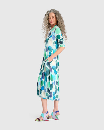 alembika-margarita-cocoon-kleid-aqua-dots image 5