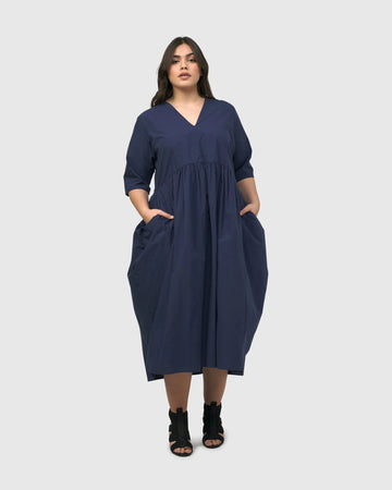 alembika-urban-wonder-maxikleid-navy-babydoll image 4