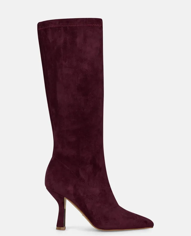 alma-en-pena-boots-zip-stiefel-in-lederoptik-bordeaux image 1