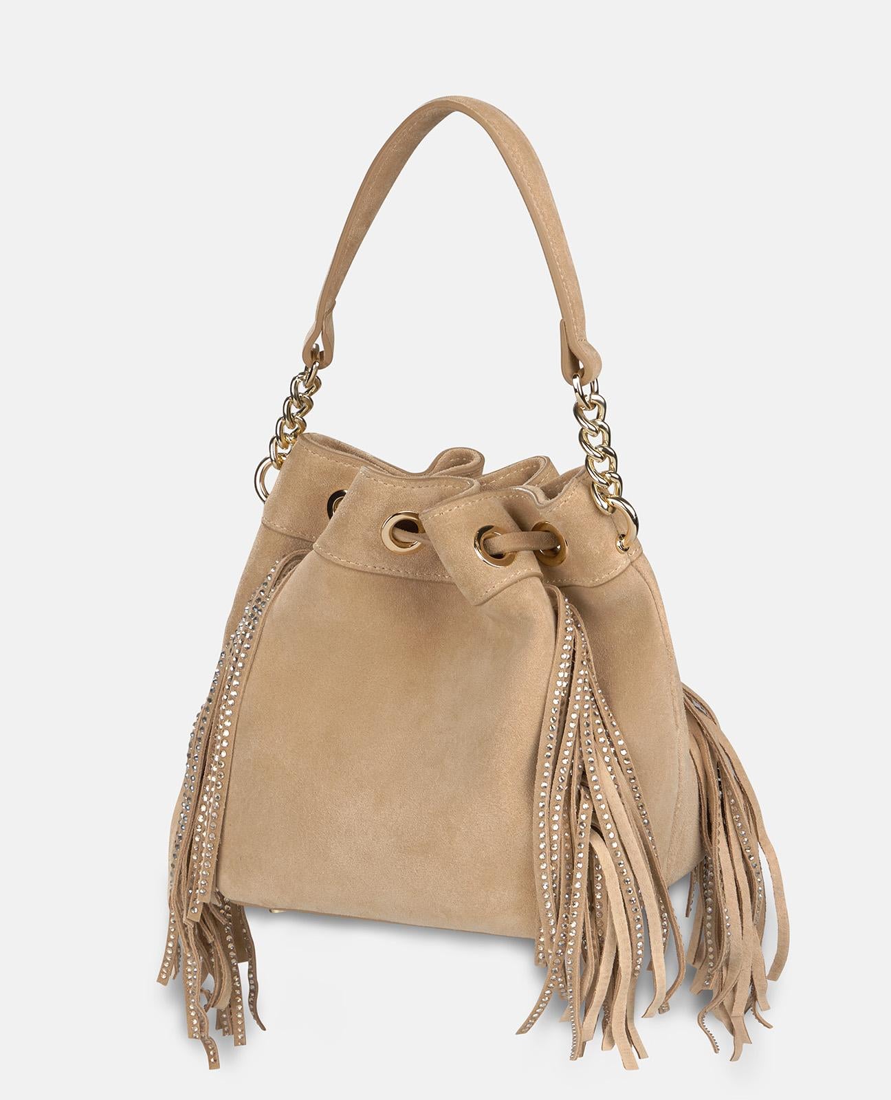 alma-en-pena-fringed-candy-leder-clutch-arena-umh-ngetasche image 5
