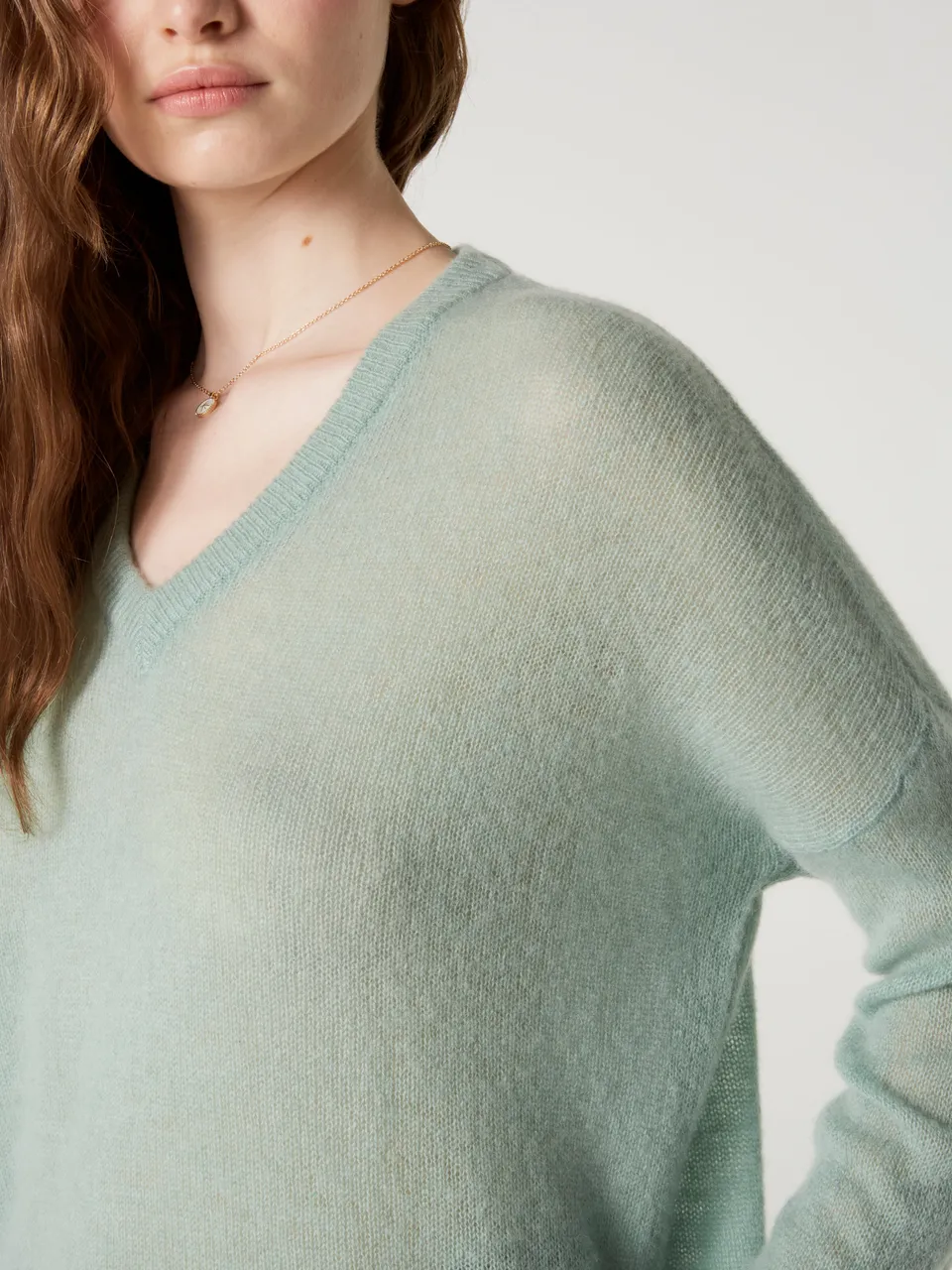 absolut-angelica-oversize-pullover-damen-v-ausschnitt-fein-kaschmir image 1