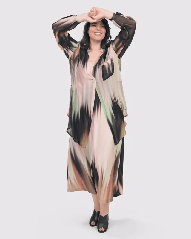alembika-breathe-tunic-blouse-plume-damen-chiffon-tunika-mit-taschen image 1