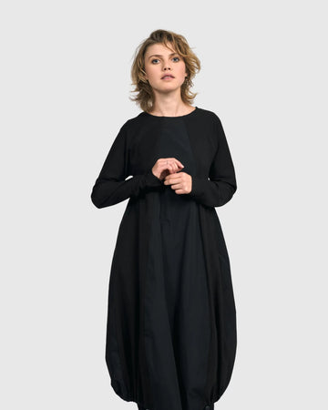 alembika-urban-lyra-midi-damenkleid-black image 4
