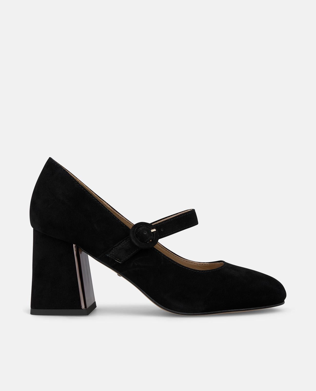 alma-en-pena-alfa-64137-wildleder-riemchen-pumps-schwarz-7-cm image 1